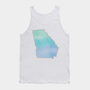 Watercolor Georgia Tank Top